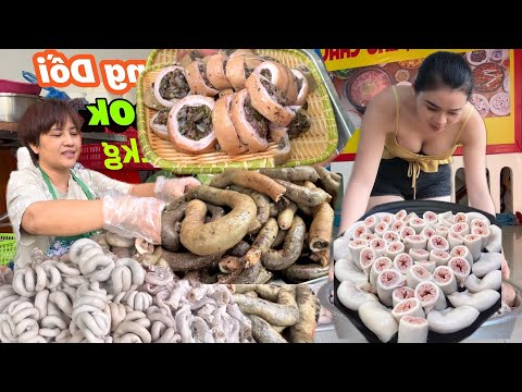 SÁNG MÙNG 1 Ở QUÁN CHÁO LÒNG, CÓ KHÁCH MUA 7 LẠNG LÒNG SE ĐIẾU SIÊU NGON, VÀ 1 ĐĨA LÒNG DỒI TỔNG HỢP