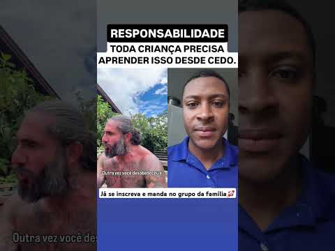 TODA CRIANÇA PRECISA APRENDER ISSO. #principios #valores #familia