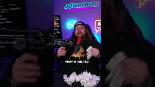 Jonbams has tear duct surgery but now he can’t stop crying #ai