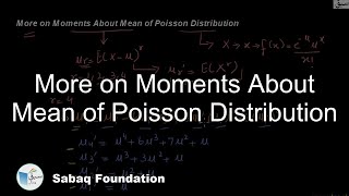 More on Moments About Mean of Poisson Distribution