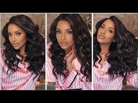 BARBIE DREAM HAIR!! | Classic & Beautiful Highlighted Kinky Straight Drawstring Wig |WowAfrican