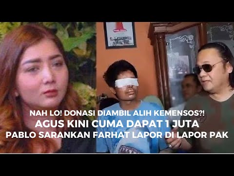 NAH! FARHAT GIGIT JARI DONASI AGUS DI TARIK KEMENSOS?! AGUS CUMA DAPAT 1 JT DS UTK AGUS PALING KECIL