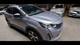 Peugeot 3008 1.6 Thp Gt Pack 165cv At 2023 gris suv, todos servicios oficiales en Peugeot