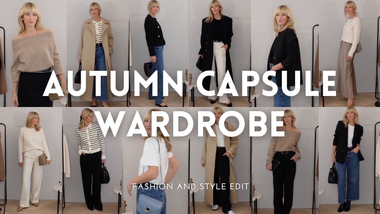 AUTUMN CAPSULE WARDROBE | Timeless, Classic Outfit Ideas | KEY ESSENTIALS 2023