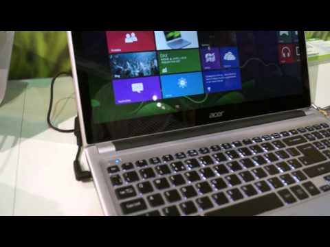 (ENGLISH) Acer Aspire V5 Touch at IFA 2012 - laptop.bg