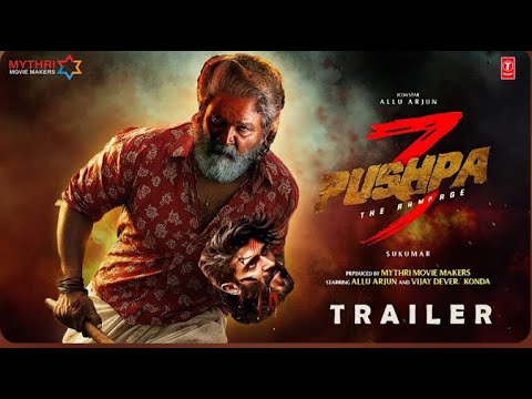 Pushpa 3 — trailer || Allu Arjun | Rasmika mandhana  | l Vijay deverakonda