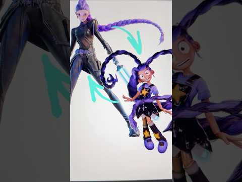 Rumi like a Lily Lovebraids🩷✨ #poppyplaytimechapter5 #kpopdemonhunters