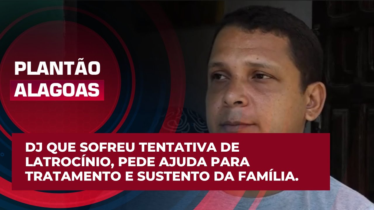 Dj que sofreu tentativa de latroc&iacute;nio &aacute; 4 meses, pede ajuda para recupera&ccedil;&atilde;o e sustento da fam&iacute;lia