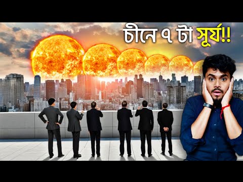 চীনে দেখা গেল 7 টা সূর্য! 😱 7 Suns in China Mystery explained