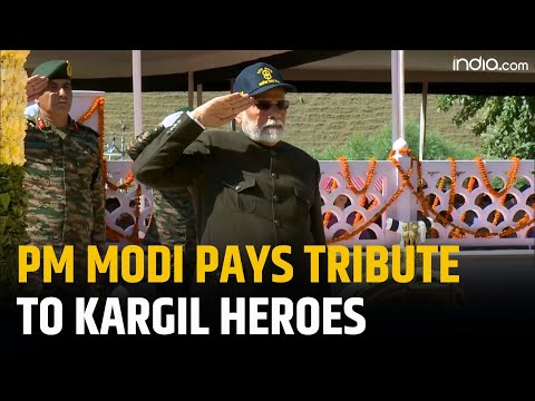 Kargil Vijay Diwas 2024: PM Modi pays tribute to Kargil War Heroes | Vijay Diwas 2024