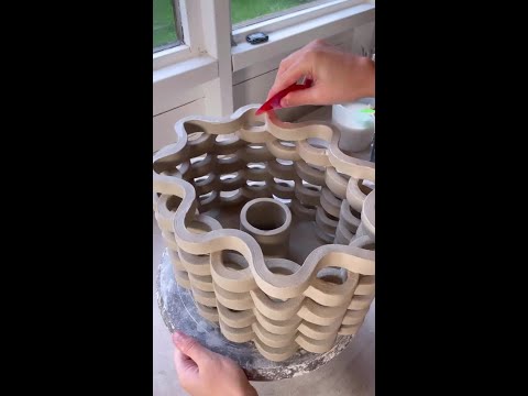 How to hand build a lamp ❤️ by @araybyrach