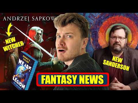 Sanderson’s Sci-fi Reveal! MAJOR AI Copyright Ruling, New Witcher Book | FN
