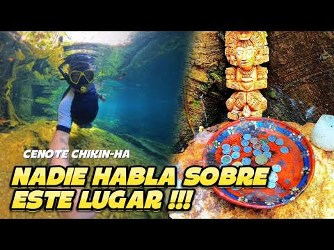 CENOTE CHIKIN - HA 🛖💦✅| POR QUE NADIE HABLA SOBRE ESTE LUGAR???🤫|RIVIERA MAYA 🇲🇽