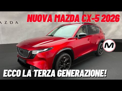 NUOVA MAZDA CX-5 2026 | Dentro e fuori, ecco cosa cambia davvero! 🔍🚗 #Shorts #Motorionline #Mazda