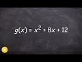 Finding Intercepts of Functions