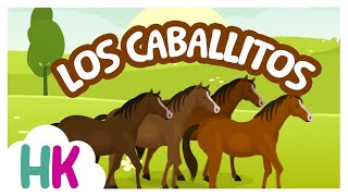 🐎Los Caballitos ¡Vamos a Contar y a Jugar!🎤🎵 | Heaven Kids 🎈✨