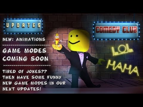 All Codes In Comedy Club Roblox 07 2021 - how to hack in comedy club roblox to go first