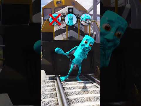 TRAIN CHALLENGE WATER BRAINROT tung tung sahur Udin Din Din Dun tralalero tralala in GTA 5 #gta5