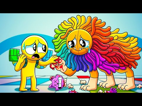 YARNABY no ES UN MONSTRUO! Triste Historia... Poppy Playtime 4 Animación