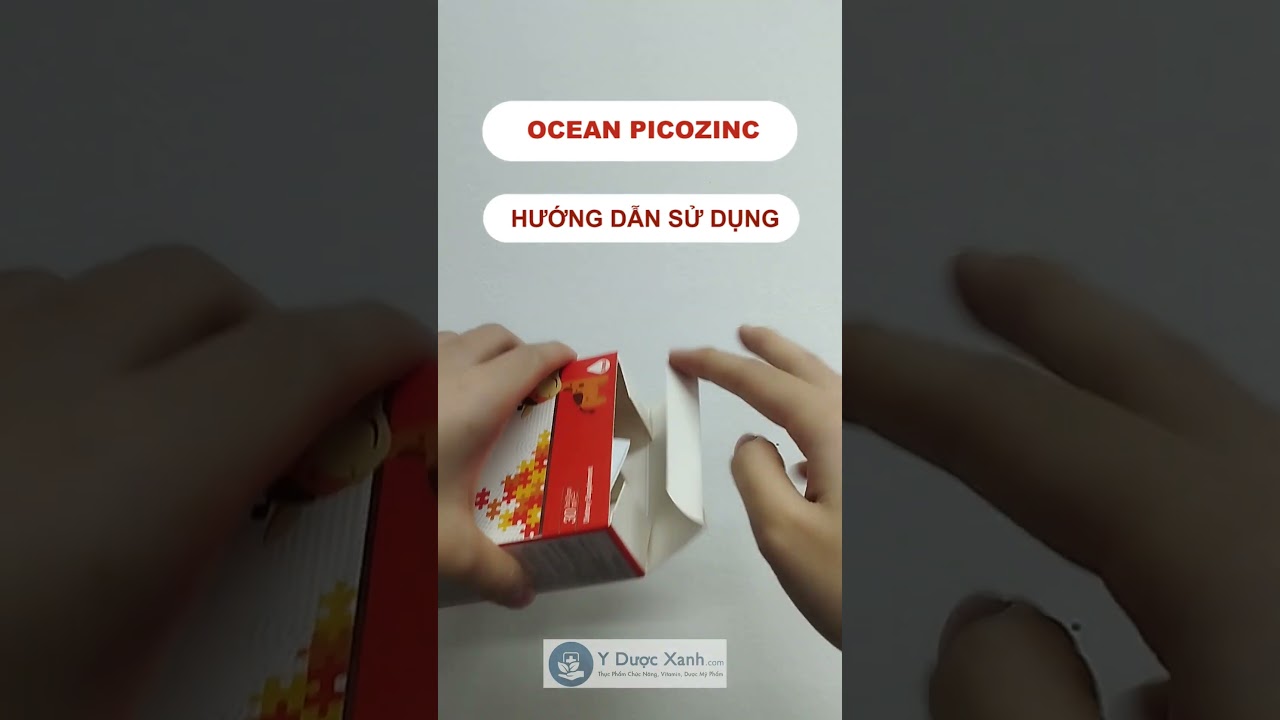 OCEAN PICOZINC, 30ml, Nhỏ giọt bổ sung kẽm cho bé, trẻ sơ sinh của Châu Âu