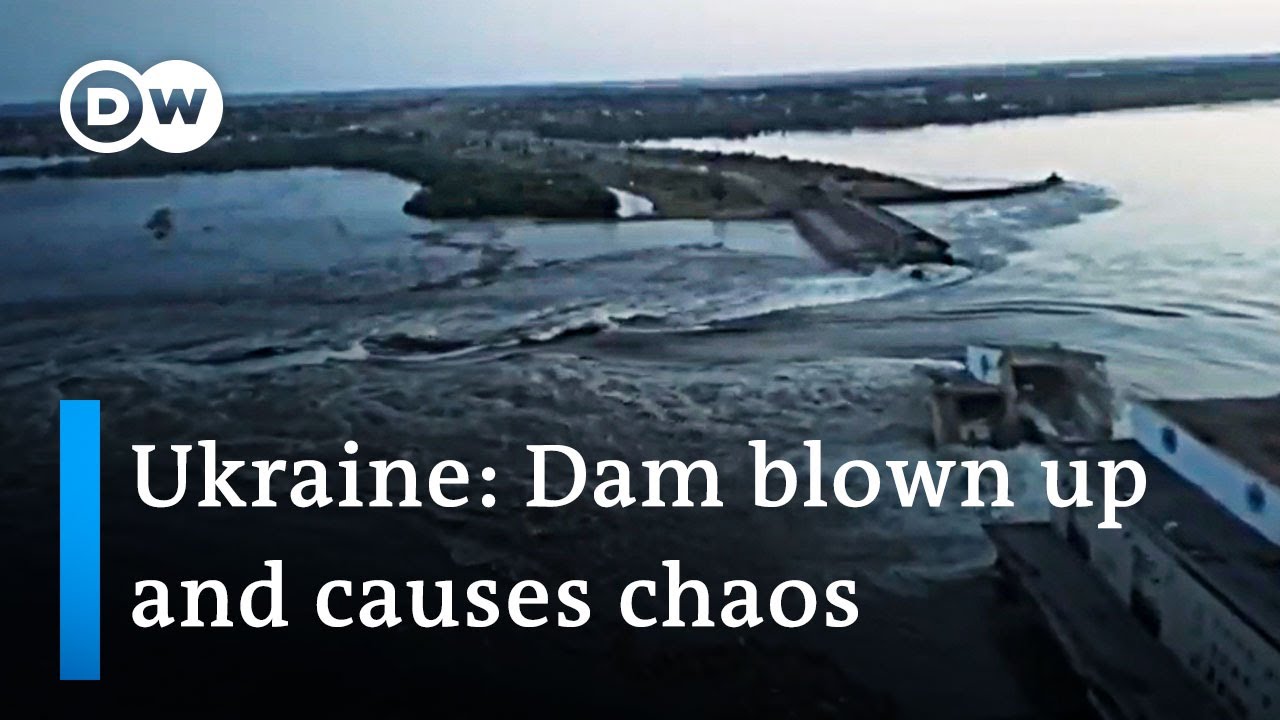 Dam Blown up in Russian-Occupied Ukraine