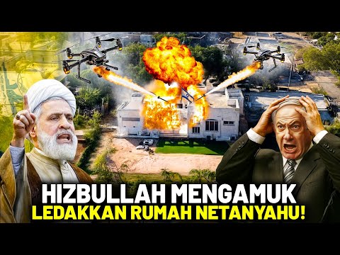 ISRAEL PANIK, NYAWA NETANYAHU TERANCAM! Drone HlZBULLAH Berhasil Ledakkan Rumah PM Israel?