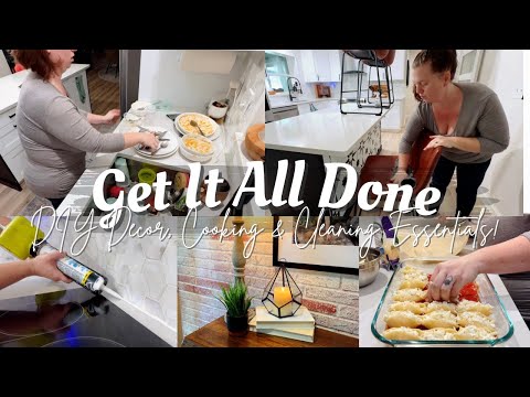 Get It All Done! Thrifted Decor DIY, Delicious Recipes & Home Care Hacks! Cleaning motivation