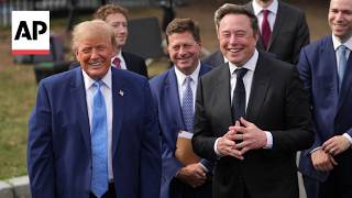 YouTube video thumbnail: Trump and Tech Executives Sign a 'Morally Binding' Accord on AI Safety