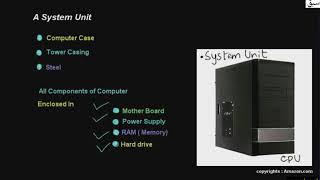 A System Unit : Desktop and Tower Casing