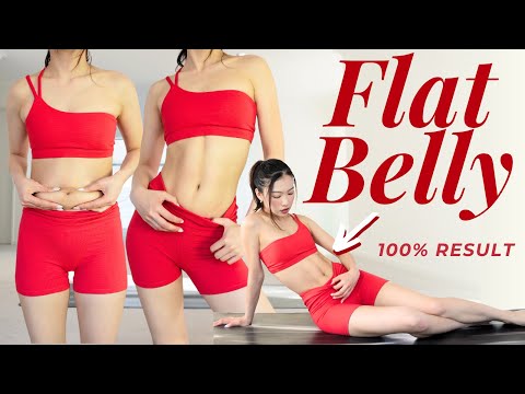 10min Flat Stomach workout (Upper, Lower, Side, Whole Ab) Burn Belly Fat & ABS Line