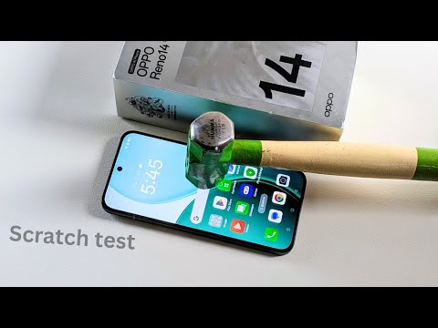 Oppo Reno 14 5g Screen Scratch Test | Corning Gorilla Glass i7