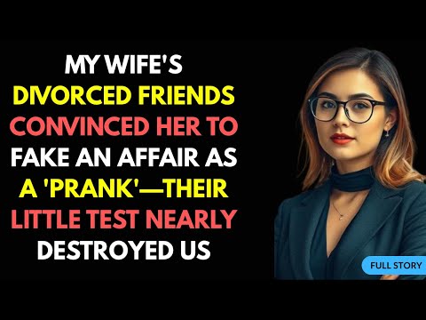My Wife's Divorced Friends Convinced Her to Fake an Affair as a 'Prank'—Their Little Test #cheating