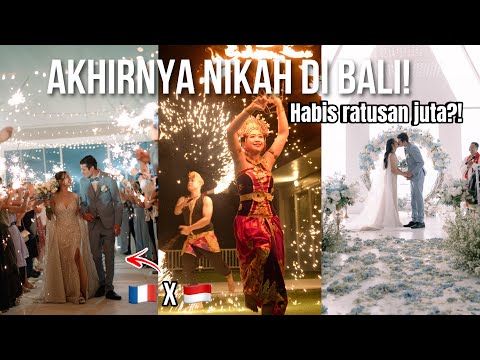 PERNIKAHAN IMPIAN PENUH HARU DI BALI AKHIRNYA KELUARGA PRANCIS INDONESIA BERSATU