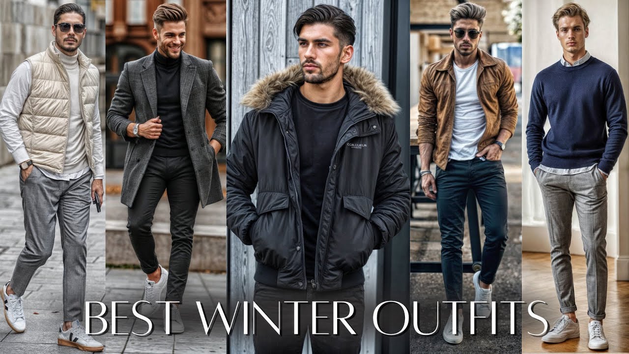 Best Winter Outfit Ideas For Men | Men’s Fashion Ideas | Latest Winter Fashion For Men