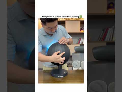 LED spherical screen seamless splicing#Milestrong