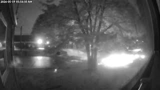 Ring camera captures moment car slams into home