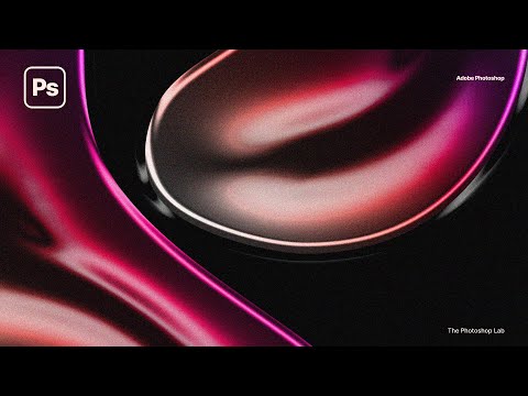 Liquified Chrome Effect | Photoshop Tutorials