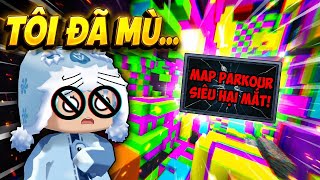Tôi Đã Trở Thành Ngưởi Mù Khi Chơi Map Parkour Này Trong Mini World | Meowpeo