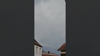 Walzenwolke nähert sich #gewitter #hyperlapse #samsunggalaxys23 #timelapse