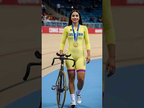 Colombian Cycling Gold Medalist #beauty #athlete #olympics #sports #motivation