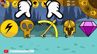 SUMMON X999 GOLDEN SPEARTON, X999 GOLDEN AKYTCHU, X999 GIANT BOSS | STICK WAR LEGACY | STICK MASTER