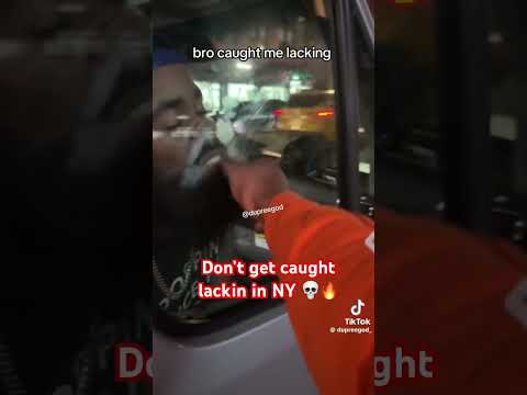 Bro got caught lackin in the worst way 😭 #caughtlackin #NewYork #viralvideo #ytshorts