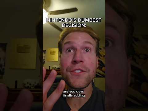NINTENDO'S DUMBEST DECISION #shorts