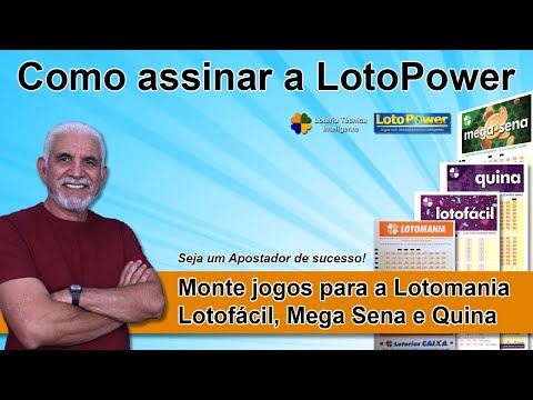 Como Assinar a LotoPower   Cadastro e Pagamento