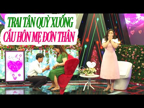 Trai Tân Bất Ngờ Quỳ Xuống Cầu Hôn Nữ Đại Gia 2 Đời Chồng Hứa Chăm Nhau Tới Già