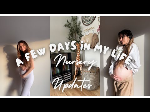 Nursery Organization  + Chatty Vlog + Room Update