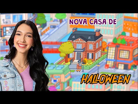 NOVA CASA DE HALLOWEEN DO TOCA LIFE WORLD | Família Luluca