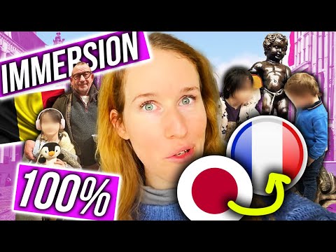 En IMMERSION en FRANÇAIS avec ma fille TRILINGUE (je rentre chez moi !)