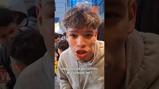 Ele brigou com a mãe para conhecer o Hugo Souza - J10