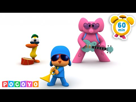 😎 POCOYO BİR GRUP KURUYOR! 🎸 | Pocoyo 🇹🇷 Türk - Resmi Kanal | Çocuklar için Çizgi Filmler